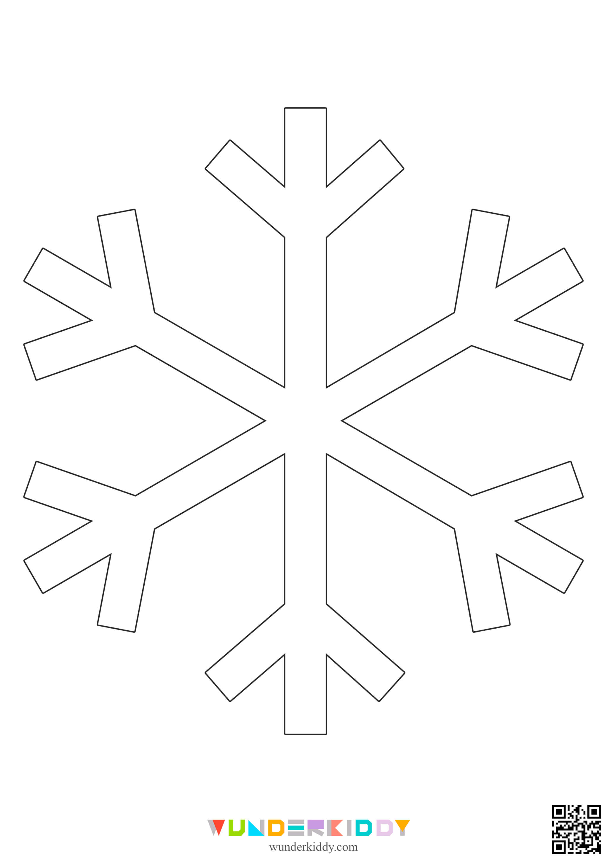 Snowflakes Template - Image 12