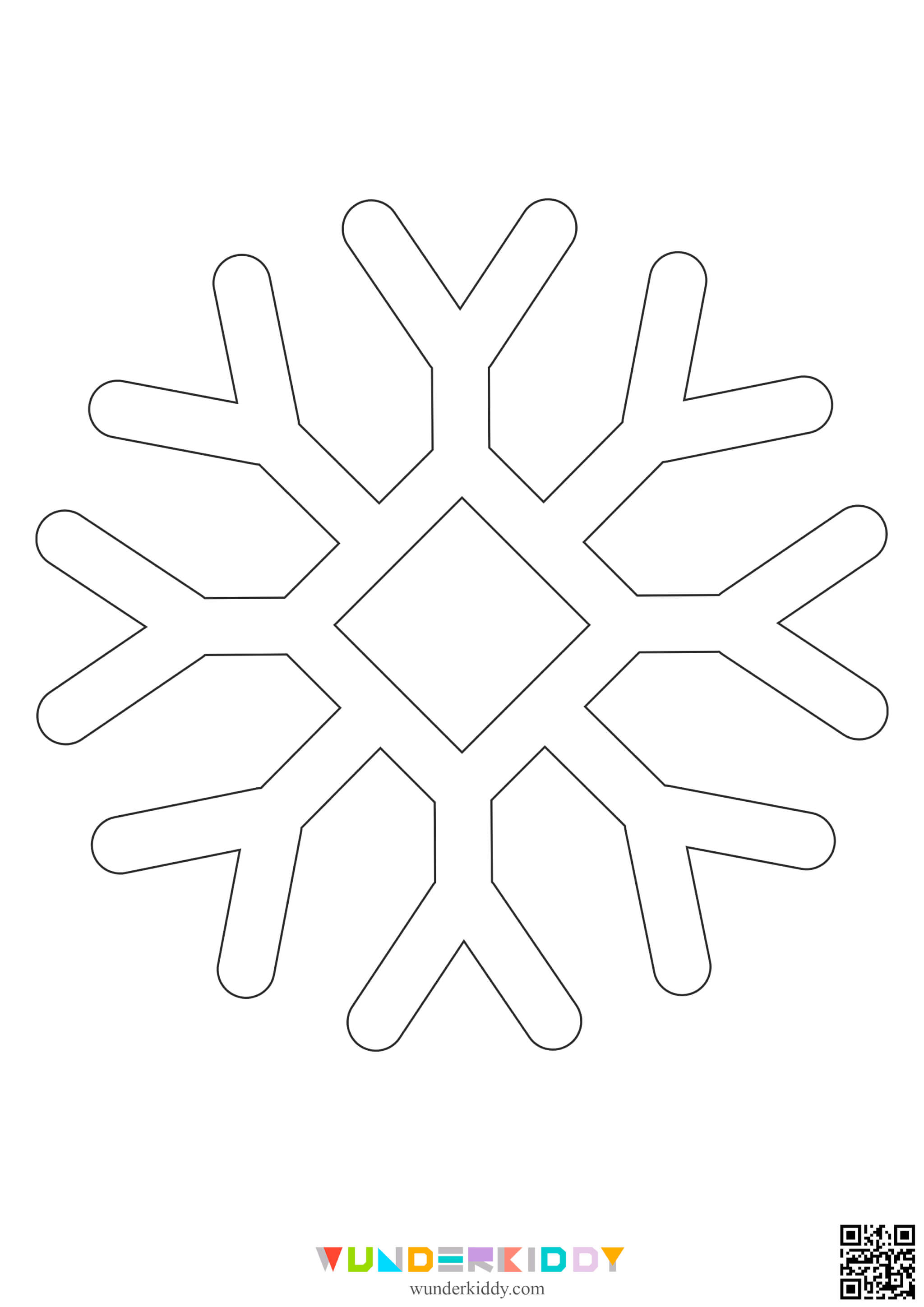 Snowflakes Template - Image 16