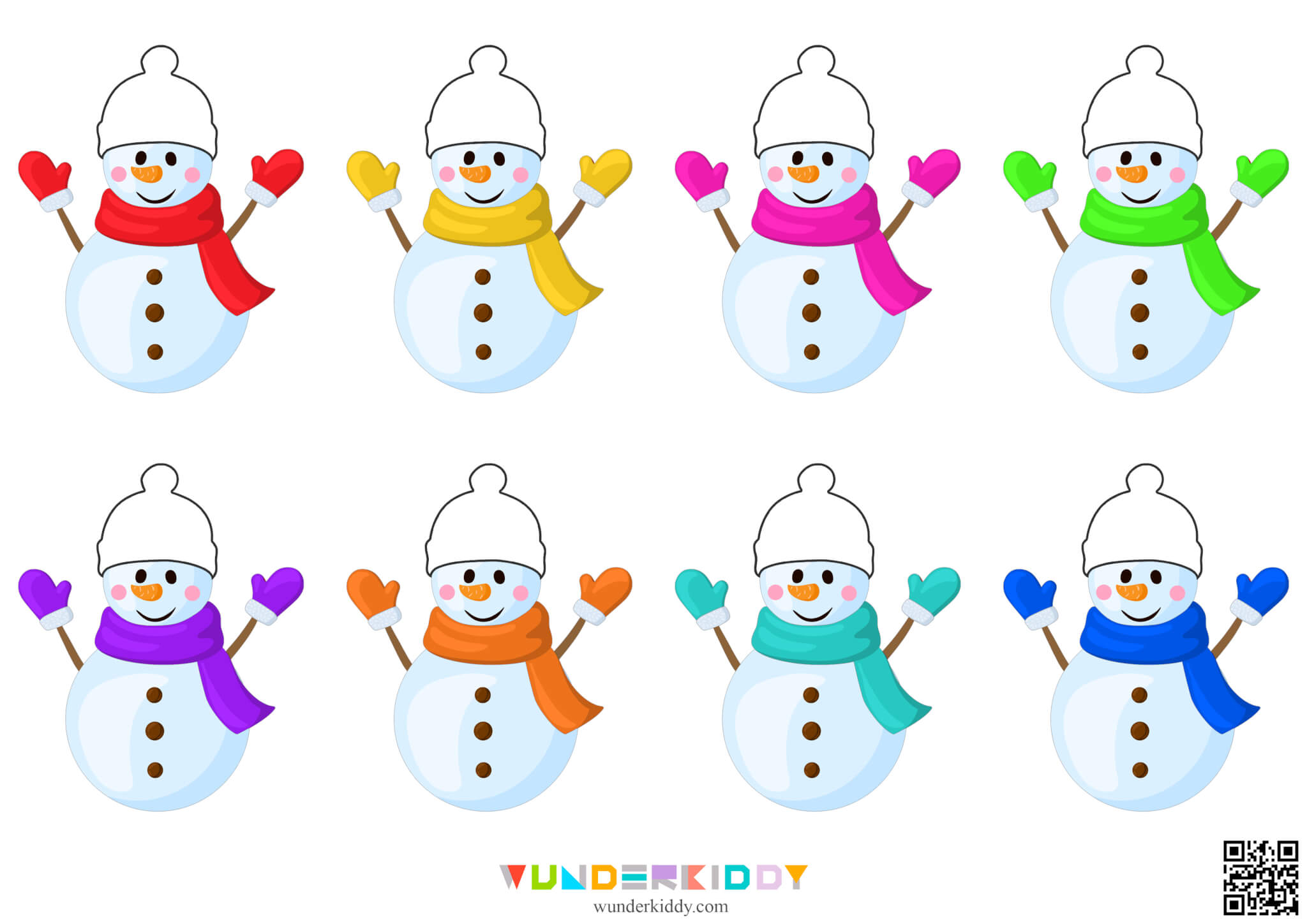 Snowman Hats Activity - Image 2