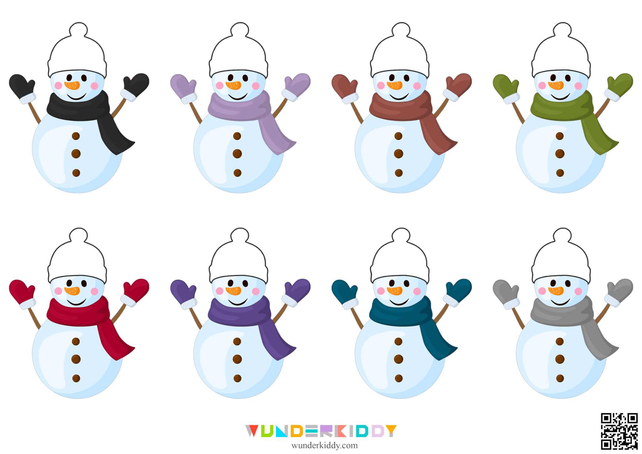 Snowman Hats Activity - Image 3