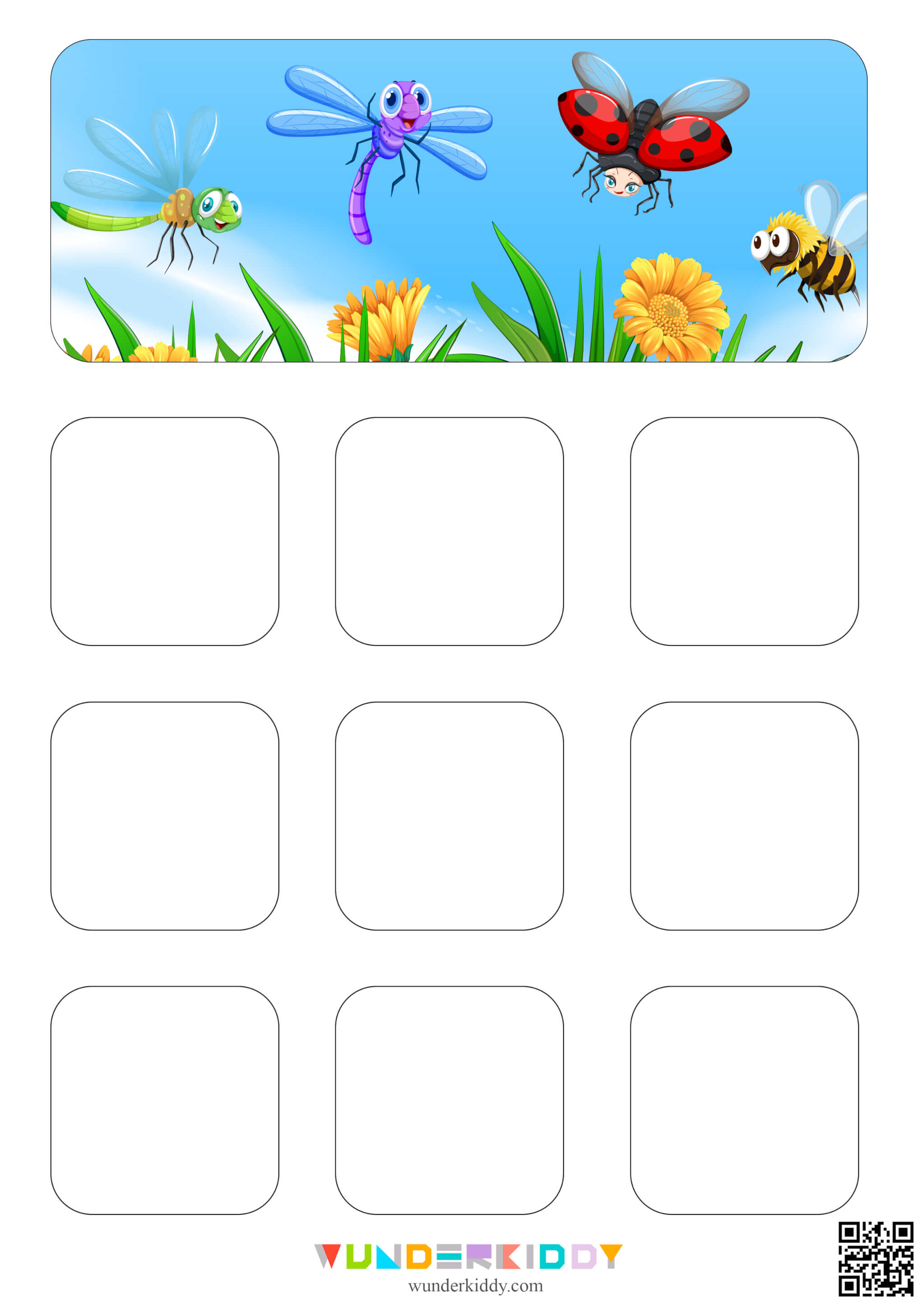 Spring Sorting Worksheet for Kids - Image 6