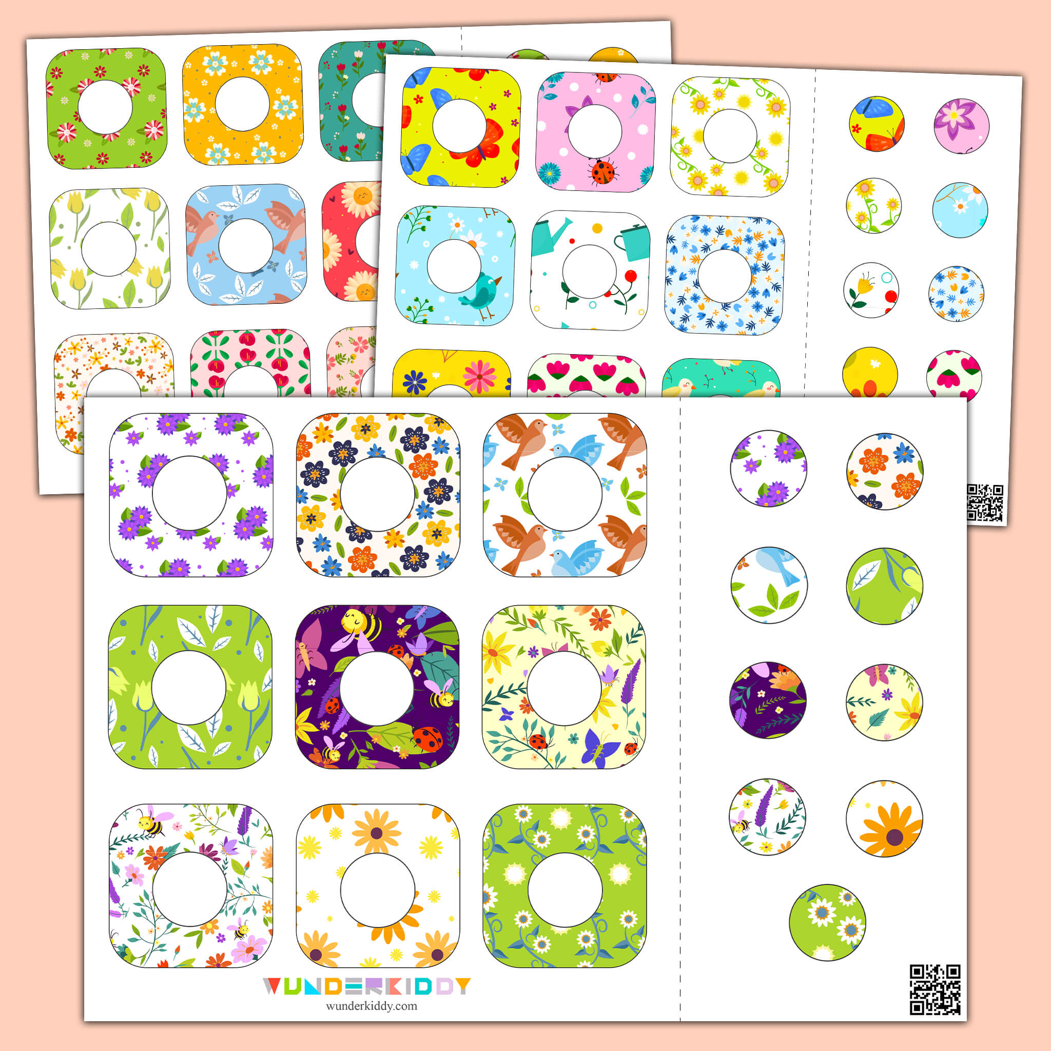 Spring Cut and Glue Worksheet