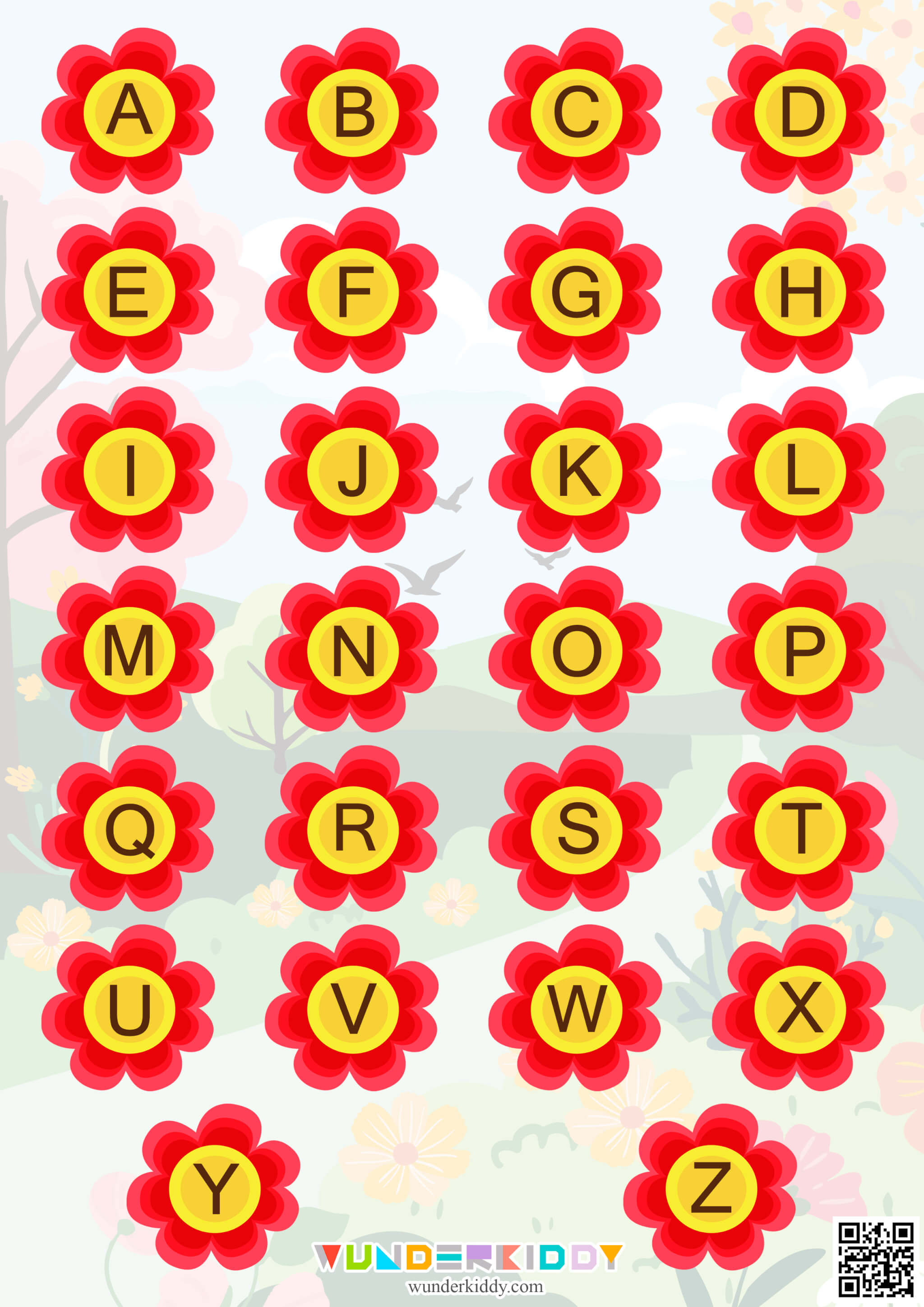 Springtime Letter Recognition Activity - Image 2