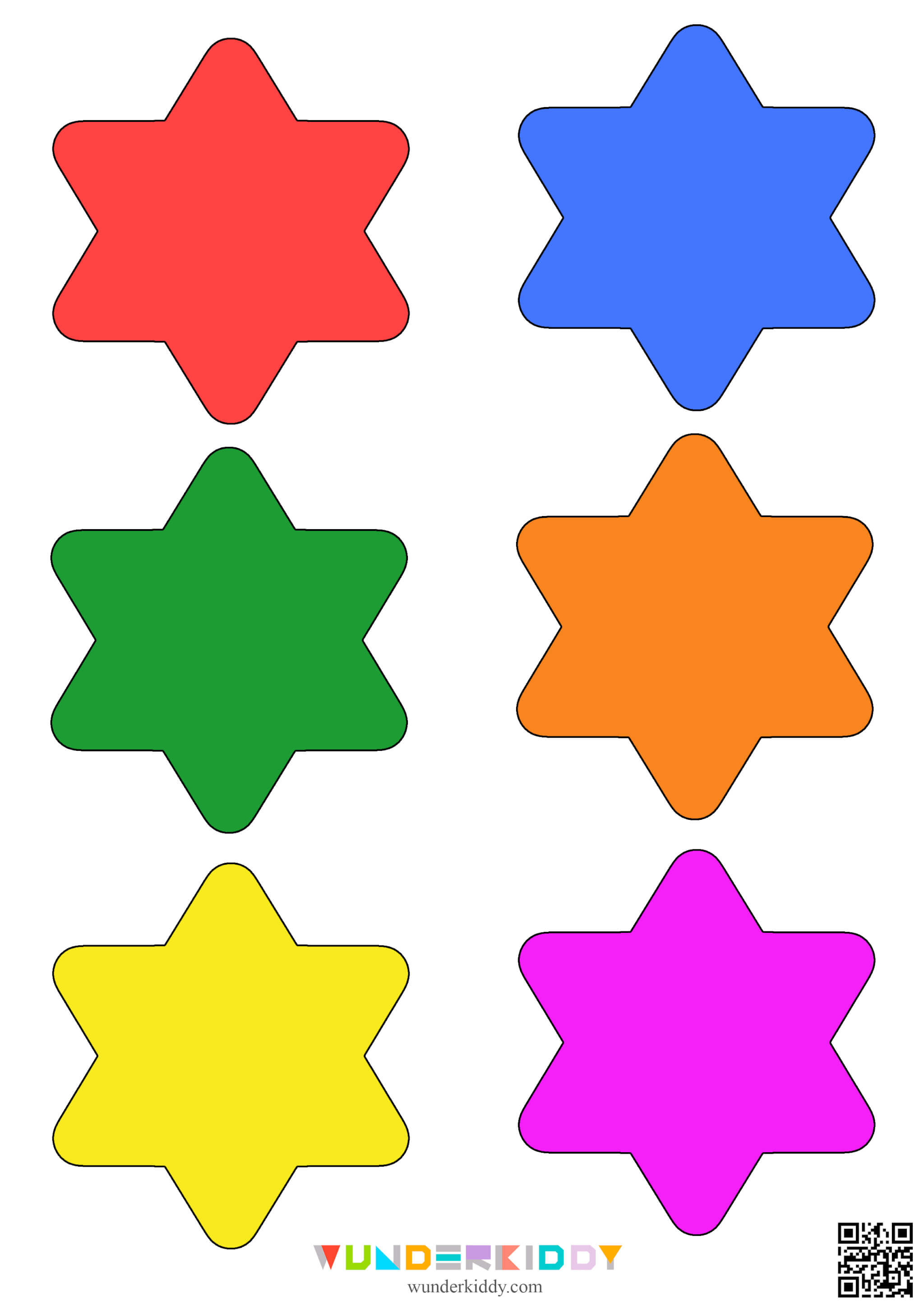 Printable Star Template - Image 6