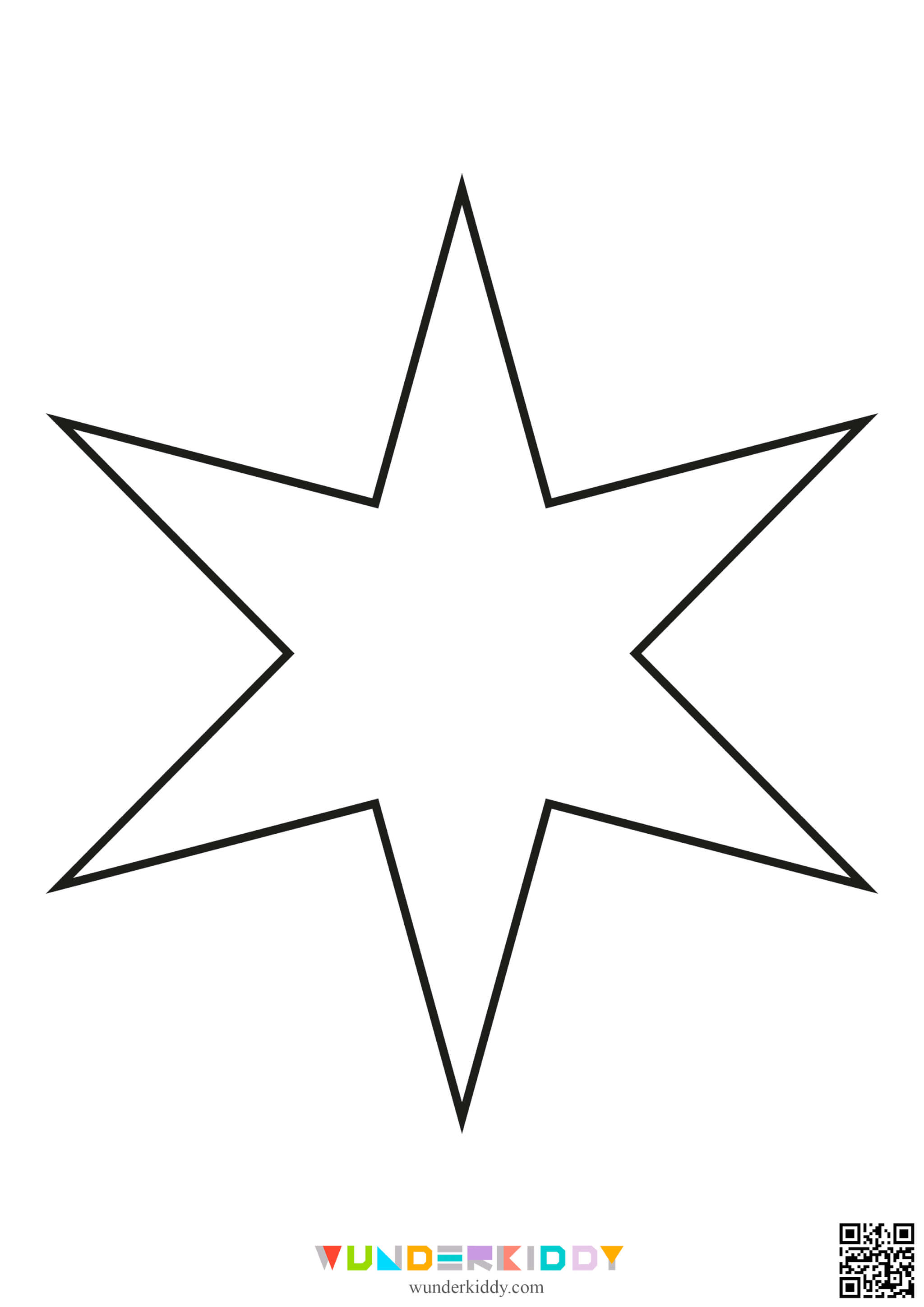 Star Outlines Templates - Image 8