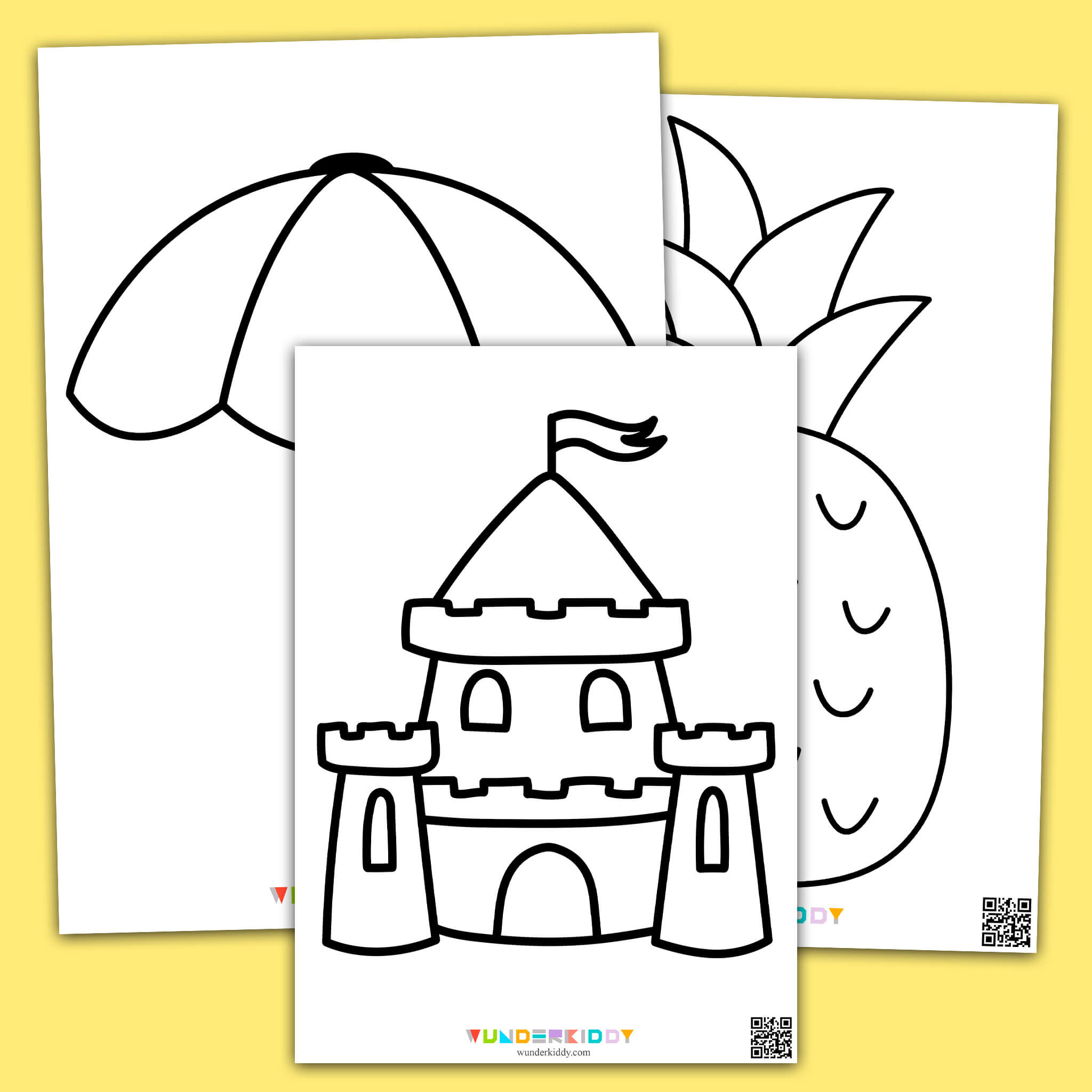 Summer Coloring Pages for Kids