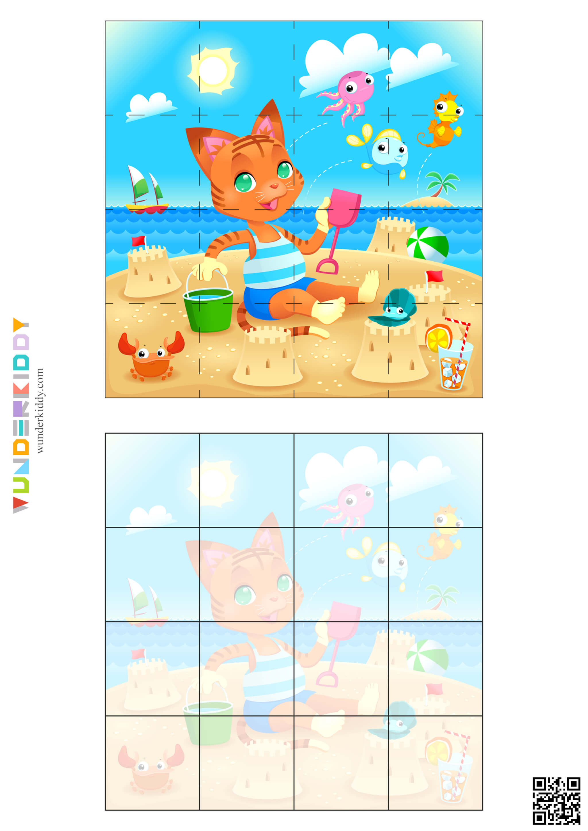 Summer Time Puzzle Activity - Image 6