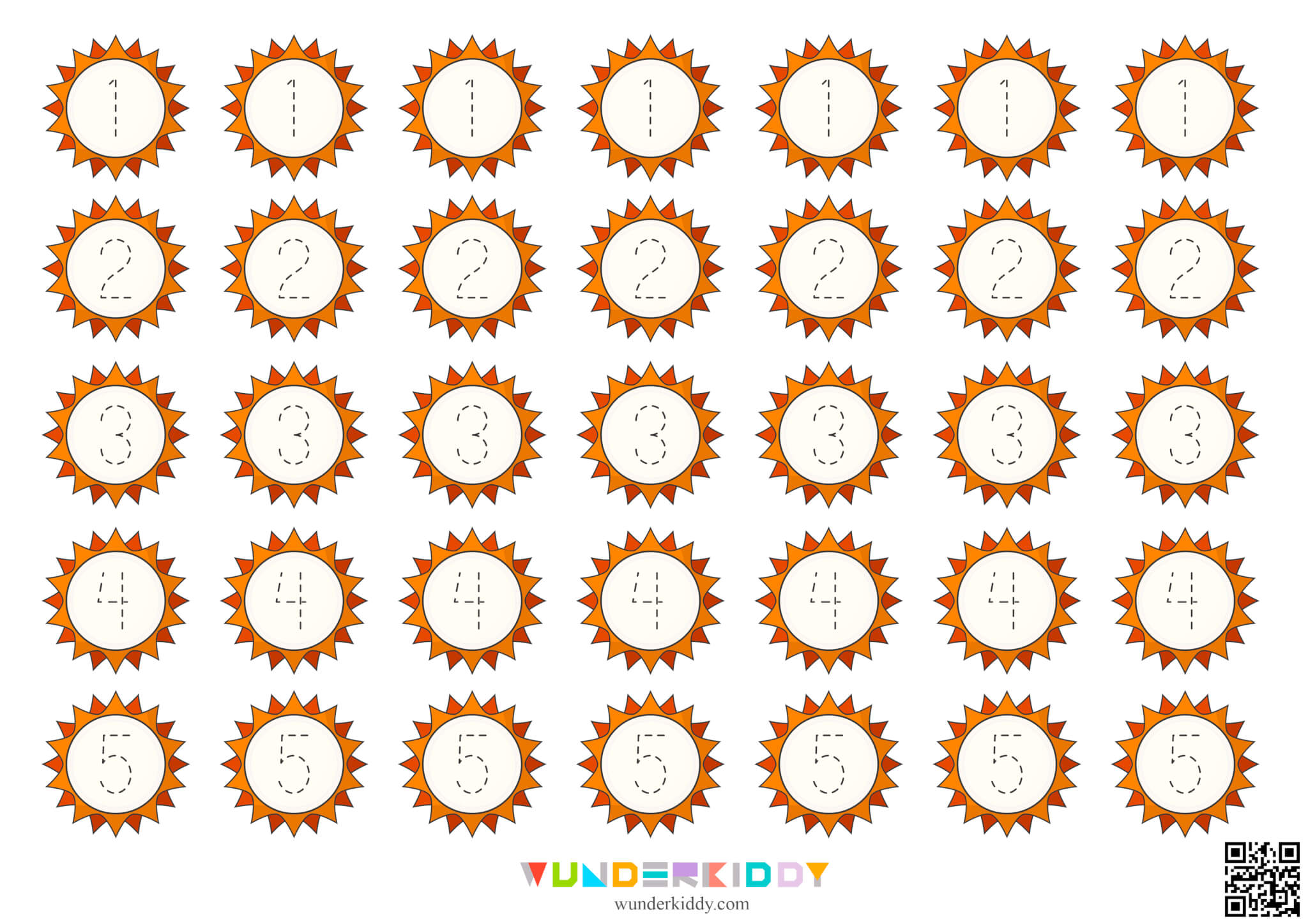 Sun Tracing Worksheet - Image 2