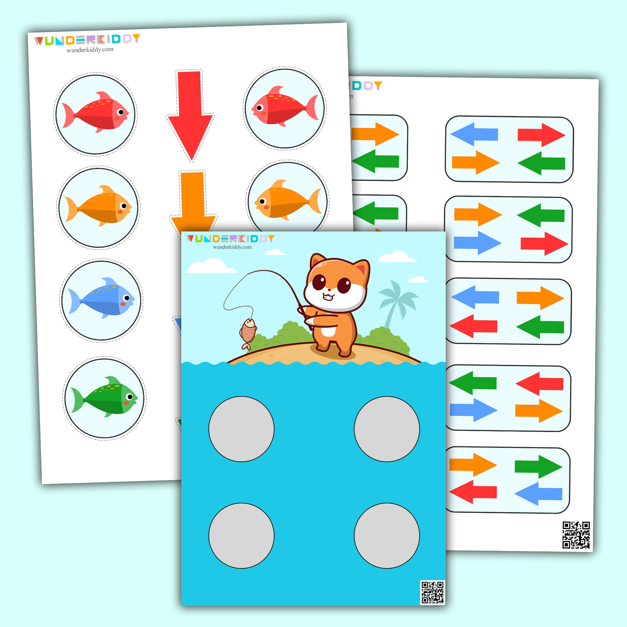 Left or Right Fish Theme Activity