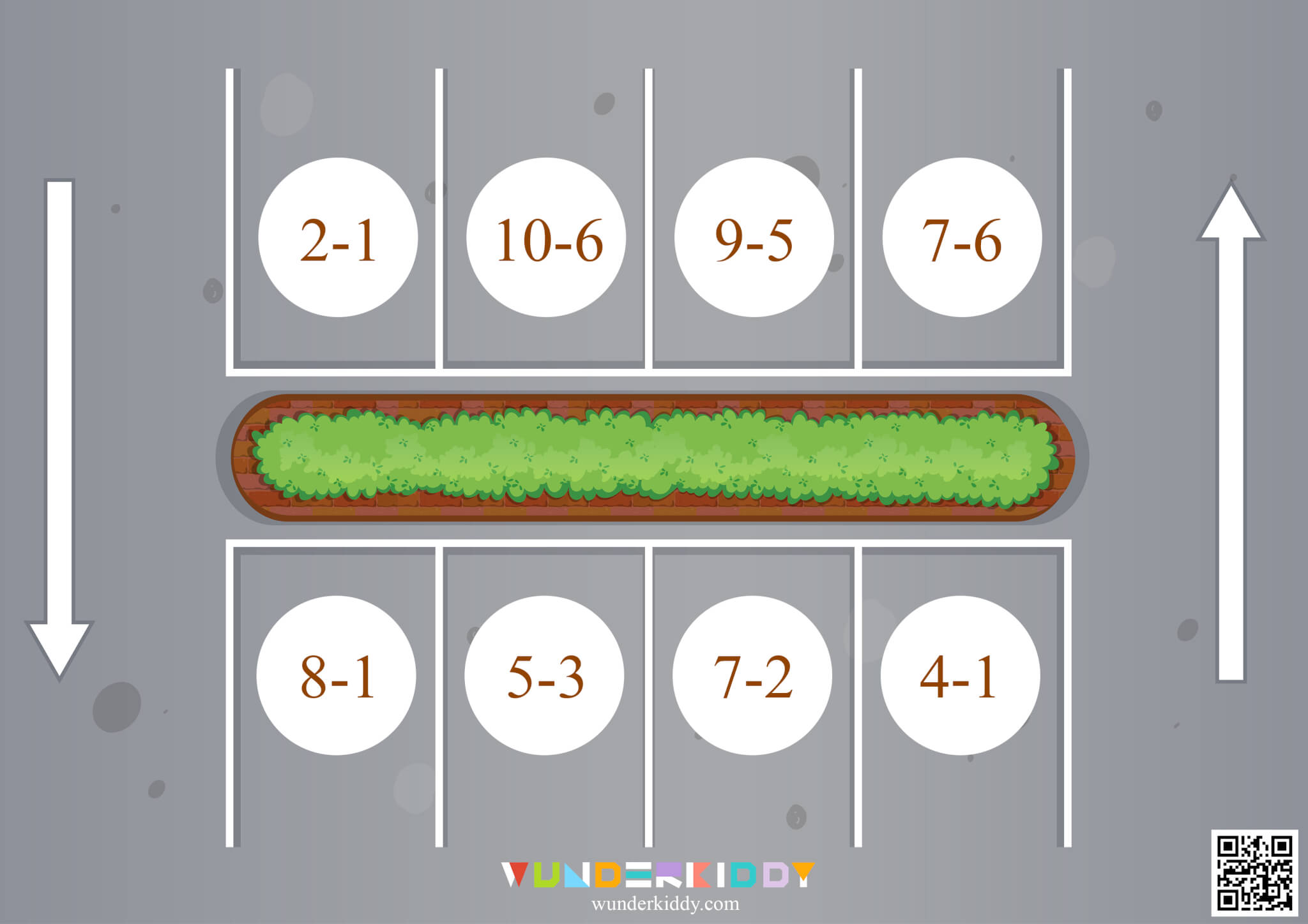 Mathespiel «Parkplatz» Kinder ab 4 Jahren - Bild 6