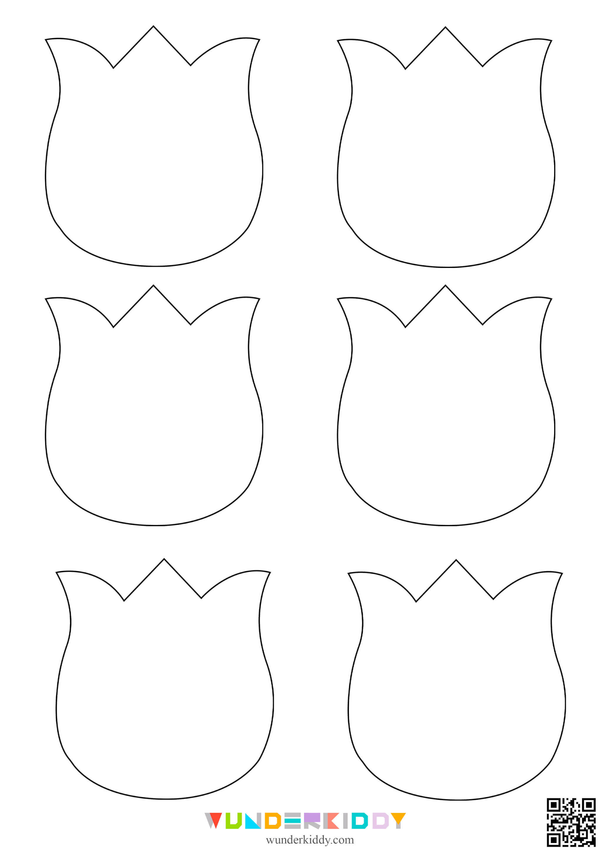 Tulip Craft Template - Image 4