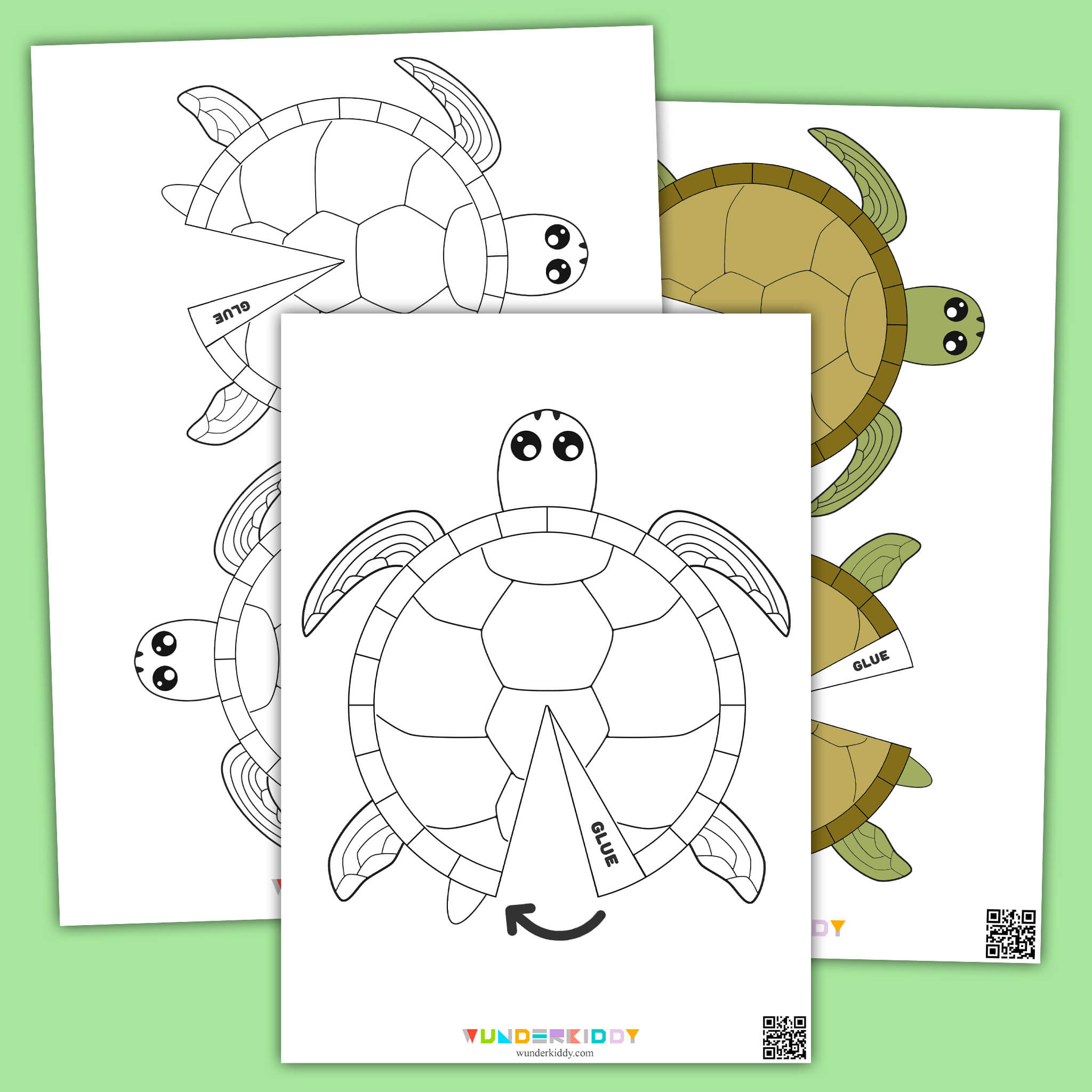 Turtle Craft Template