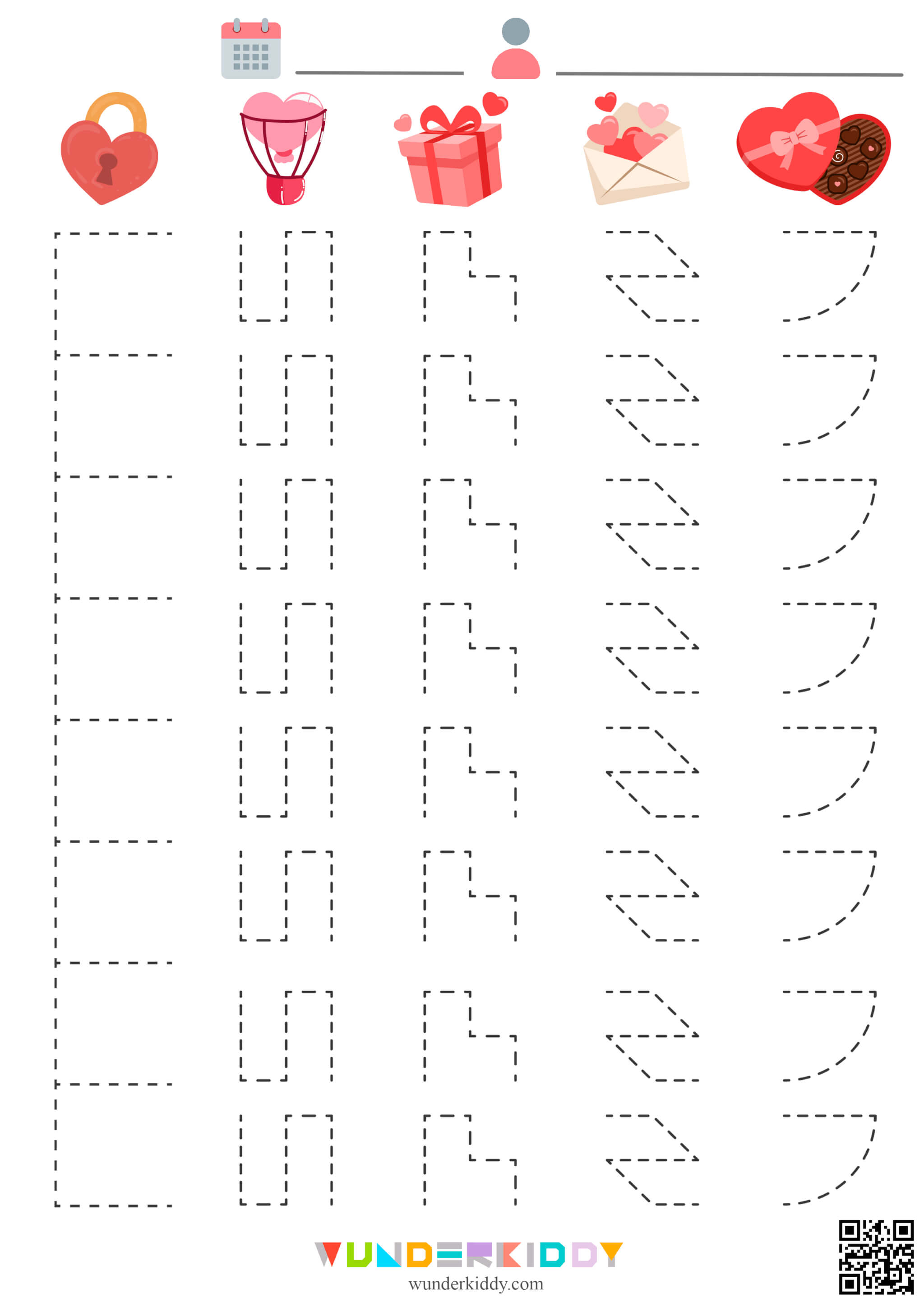 Valentine's Day Worksheets - Image 6