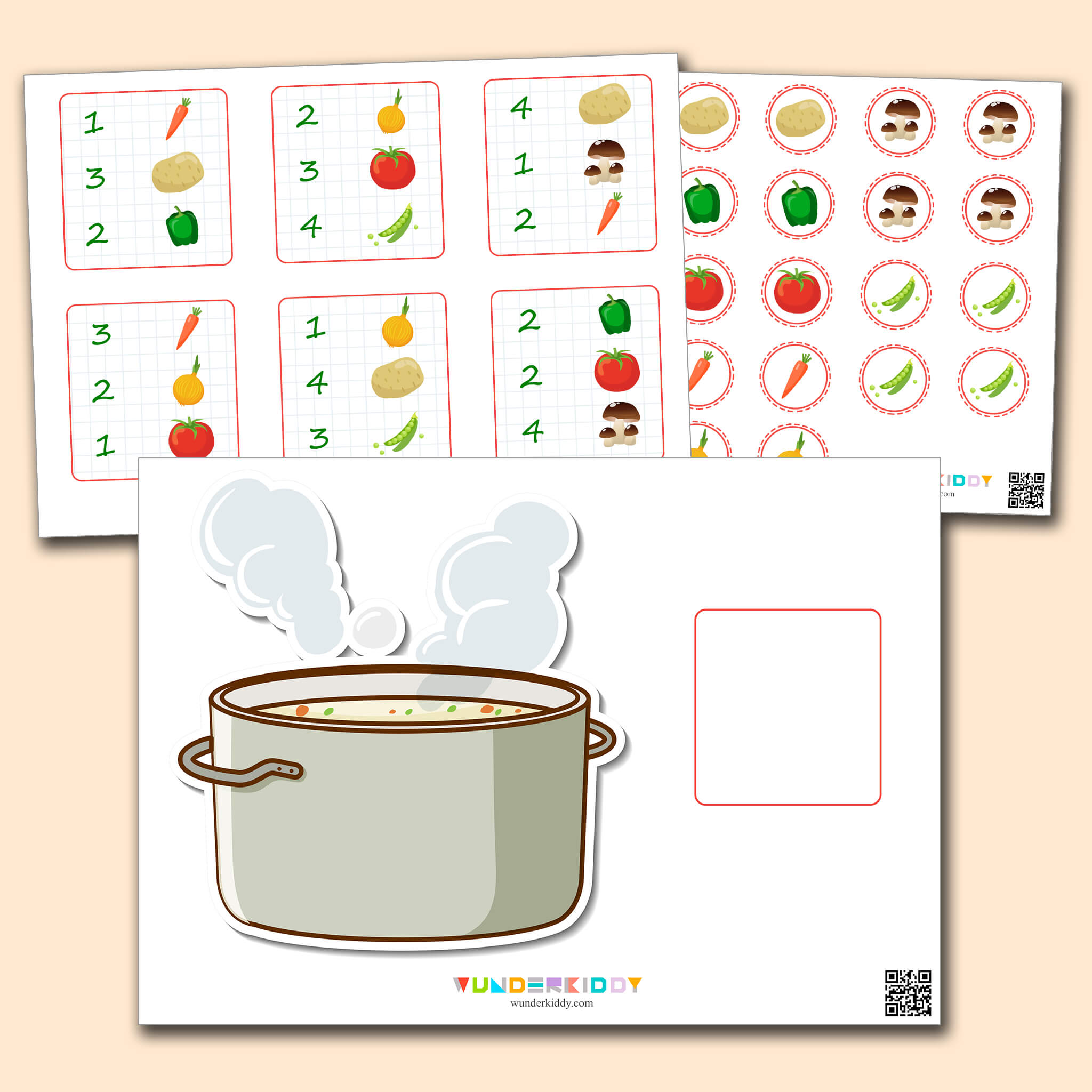 Recipe Worksheet Vegetable soup