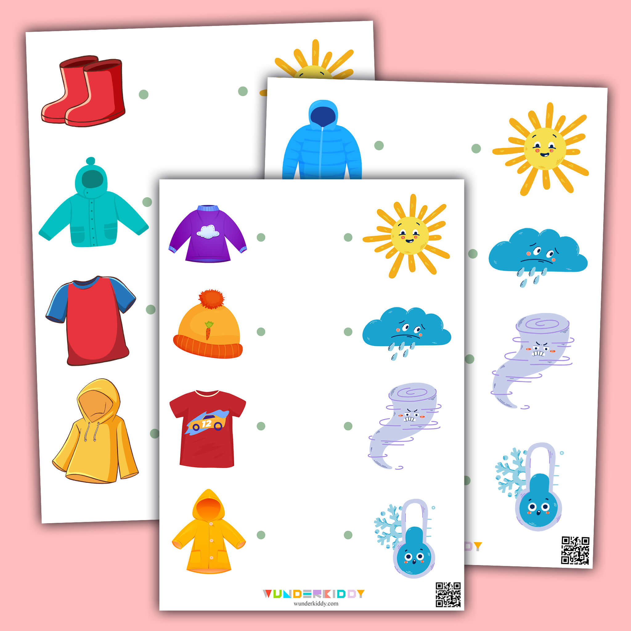 Weather Worksheets for Kindergarten